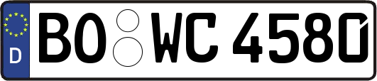 BO-WC4580