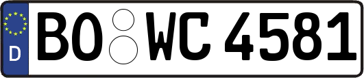 BO-WC4581