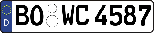 BO-WC4587