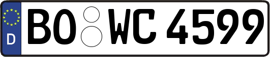 BO-WC4599