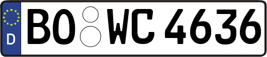 BO-WC4636