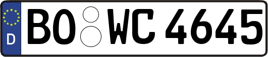 BO-WC4645