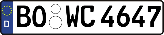 BO-WC4647