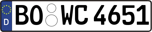 BO-WC4651