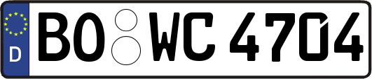 BO-WC4704