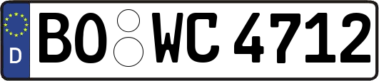 BO-WC4712