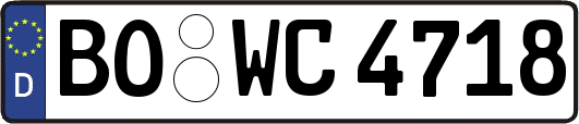 BO-WC4718