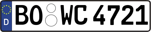 BO-WC4721