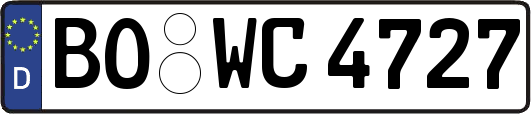 BO-WC4727