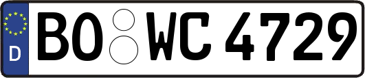 BO-WC4729