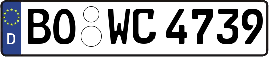 BO-WC4739
