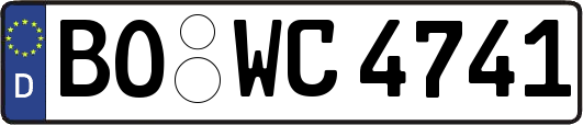 BO-WC4741
