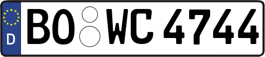 BO-WC4744