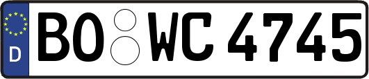 BO-WC4745