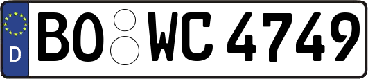 BO-WC4749