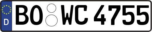 BO-WC4755