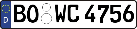 BO-WC4756