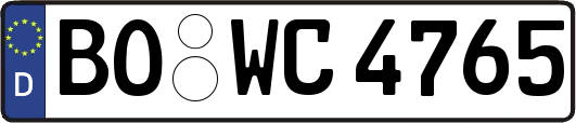 BO-WC4765