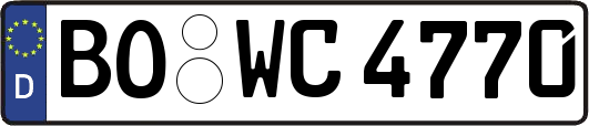 BO-WC4770