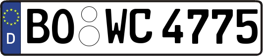 BO-WC4775