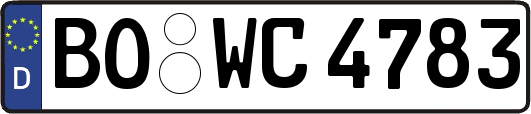 BO-WC4783