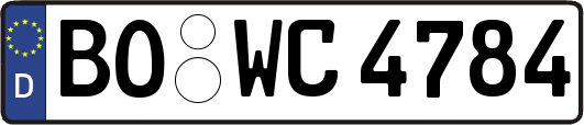 BO-WC4784