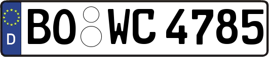 BO-WC4785