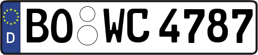 BO-WC4787
