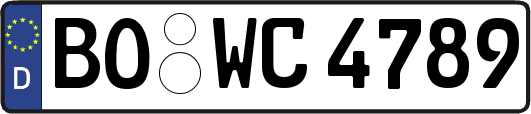 BO-WC4789
