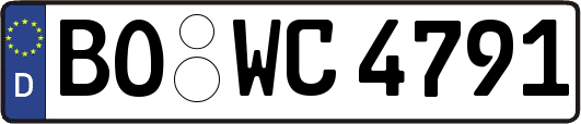 BO-WC4791