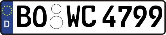 BO-WC4799