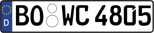 BO-WC4805