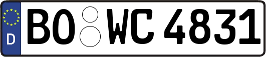 BO-WC4831