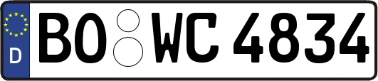 BO-WC4834