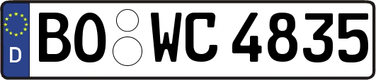BO-WC4835