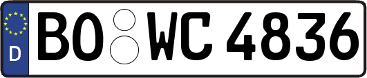 BO-WC4836