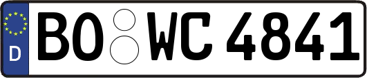 BO-WC4841