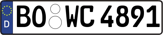 BO-WC4891