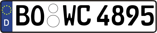 BO-WC4895
