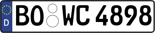 BO-WC4898