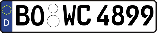 BO-WC4899