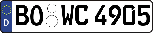 BO-WC4905