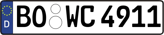 BO-WC4911
