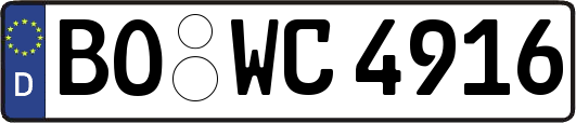 BO-WC4916