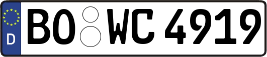 BO-WC4919