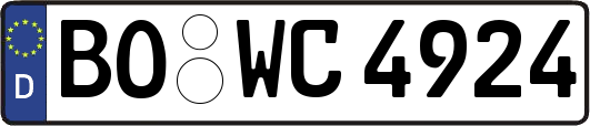 BO-WC4924