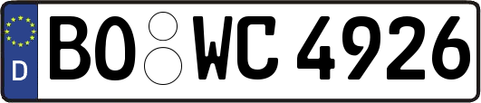 BO-WC4926