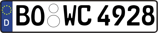 BO-WC4928