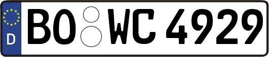 BO-WC4929