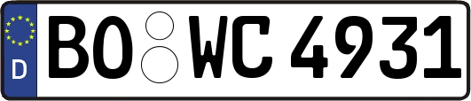 BO-WC4931